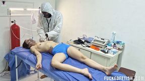 4K NEW SCENE sportwear Yessica Bunny cpr cough covid 806
