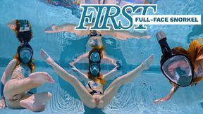 First Full-Face Snorkel - Jasper Reed - Masurbation