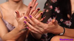 Perfect Hands Tease - Finger Fetish - HD MP4