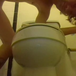 Hovering Over My Toilet, as I Pee