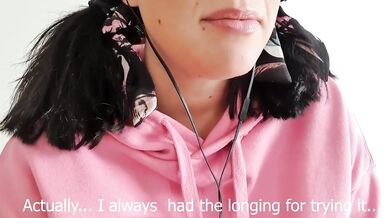 ASMR My first time Anal - "Please just put the tip" FULL VID ON ONLY FANS