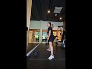 Legday   #gymtime #legtraining #legworkout #squats #lifting #fitgirl #gymgirl #gym #fit #fitness #fitnessgirl #sneakers #nike #ponytail #allnatural