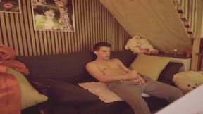 He Made Me with My Sneakers on Video Call