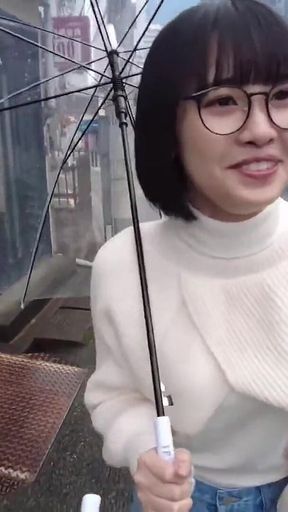 Sweet-glasses Tease on a Lazy Day Savoring Warm Drops in Endless Gulp Bliss -part.1