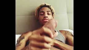 Titus strokes his BBC in your face &amp_ cums through his briefs!