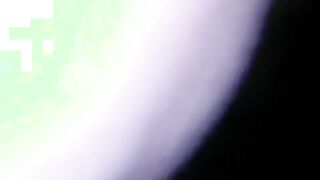 I pissing into the WC and he pees on me