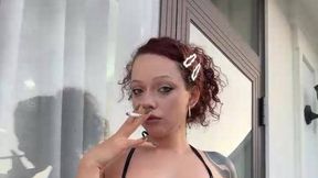 Video posted by @jadiexbaddie @Smoking Girl and #Brunette #Tattoo Porn #Solo #Sexy sexy xxx porno | Tik.Porn