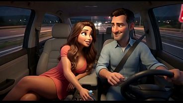 Midnight Drive Sparks Forbidden Passion Between Longtime Family Friends (AI generated)