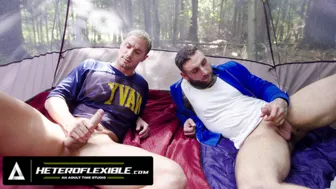 Tony D'Angelo and Skyy Knox turn camping trip into wild jerk off session
