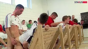 Intense Game Day Blowbang: Hardcore Gay Football Fetish Fun – XXX