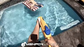 Men Horny Guys POV Fuck Like Crazy On 4th Of July