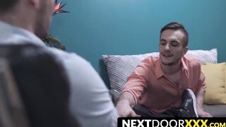 NextDoorXXX.com - Gorgeous studs banging tight holes in bareback bash