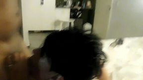 get back well fucked by a beautiful black cock swallowing like crazy