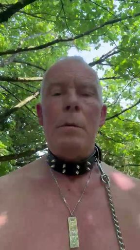 Wank wearing strapon