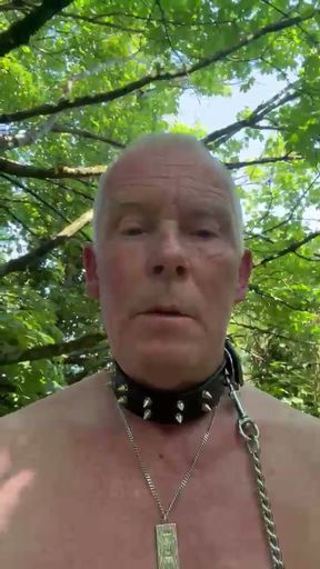 Wank wearing strapon