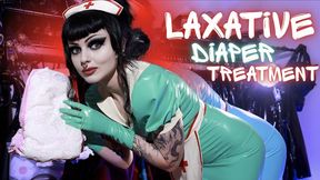 Laxative Diaper Treatment