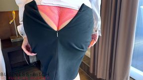 secretary undressing after work for hard missionary sex with boss luxury end - business-bitch