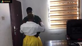 NAUGHTY&#x1F608; STUDENT FLIRTS WITH TEACHER IN OFFICE &mdash;  GETS RAided DURING CLASS