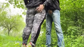 My Wet Dream: In-Depth Peeing Tutorial with My Hubby's Mum Outdoors