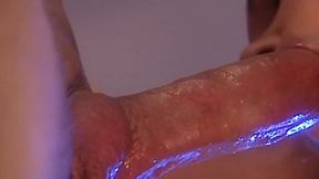 Blonde Squirting Fountain Explodes During Intense Pounding