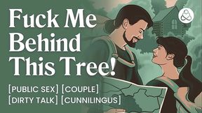 ASMR Audio Porn: Couple Fucking in the Woods – Outdoor Public Sex with Oral & Anal Play – Erotic Audio Story