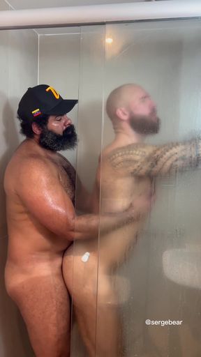Big Muscular Hairy Bear &amp; Intense Masculine Chemistry