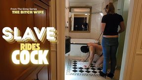 Slave Rides Cock