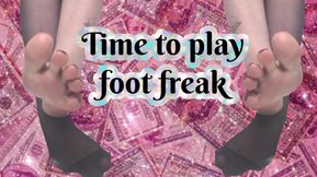 Time to play foot freak