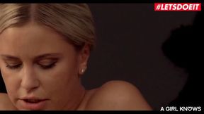 A Girl Knows Stunning Lesbians Initiate New Sorority Sister LETSDOEIT