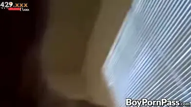 Twink Ass Fucked in Threesome with Anal Creampie