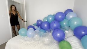 Angry Girlfriend Pops Your Balloons 2! 4K