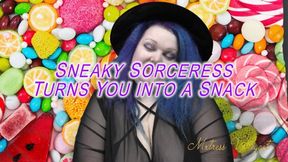 Sneaky Sorceress Turns You into a Snack (wmv)