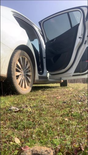 The Taxi Driver Fucked Me in a Public Place