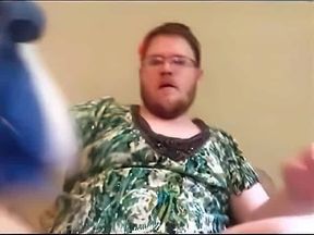 Fat Crossdresser Webcam Show