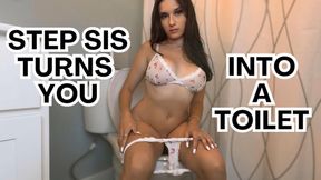 Step Sis Turns You Into A Toilet