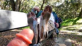 Homeless Man Dirty Foot Worship - Richard Lennox