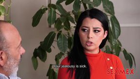 sexmex - husband shares his hot latina wife . cassandra lujan