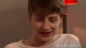 Bigdick bottom'_s tight butt hole slammed by enticing twink
