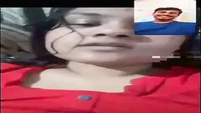 Chubby Gf Showing Bf On Video Call