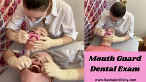 Mouth Guard Dental Exam