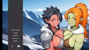 Tomboy Orc fucks in 3D Anime Camp