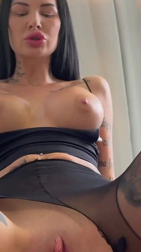 Pantyhose Pussy Fuck POV!