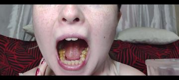 Eating and Having My Breakfast.