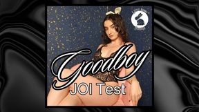 Goodboy JOI Test