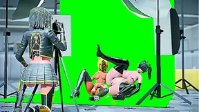 Futanari Thrill Ignites Steamy Cyber Romance in Future World