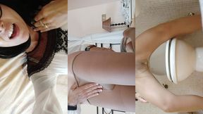with nylon tights farts and pee are more sexy