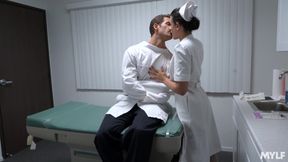 Bad nurse gets my cock