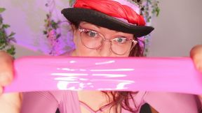 Zatanna's Bondage Ecstasy: Orgasms in Pink Latex