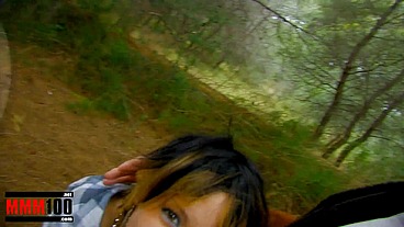 Zoe and Terry in the wood!