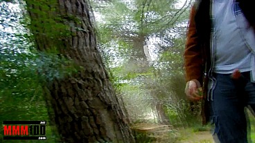 Zoe and Terry in the wood!